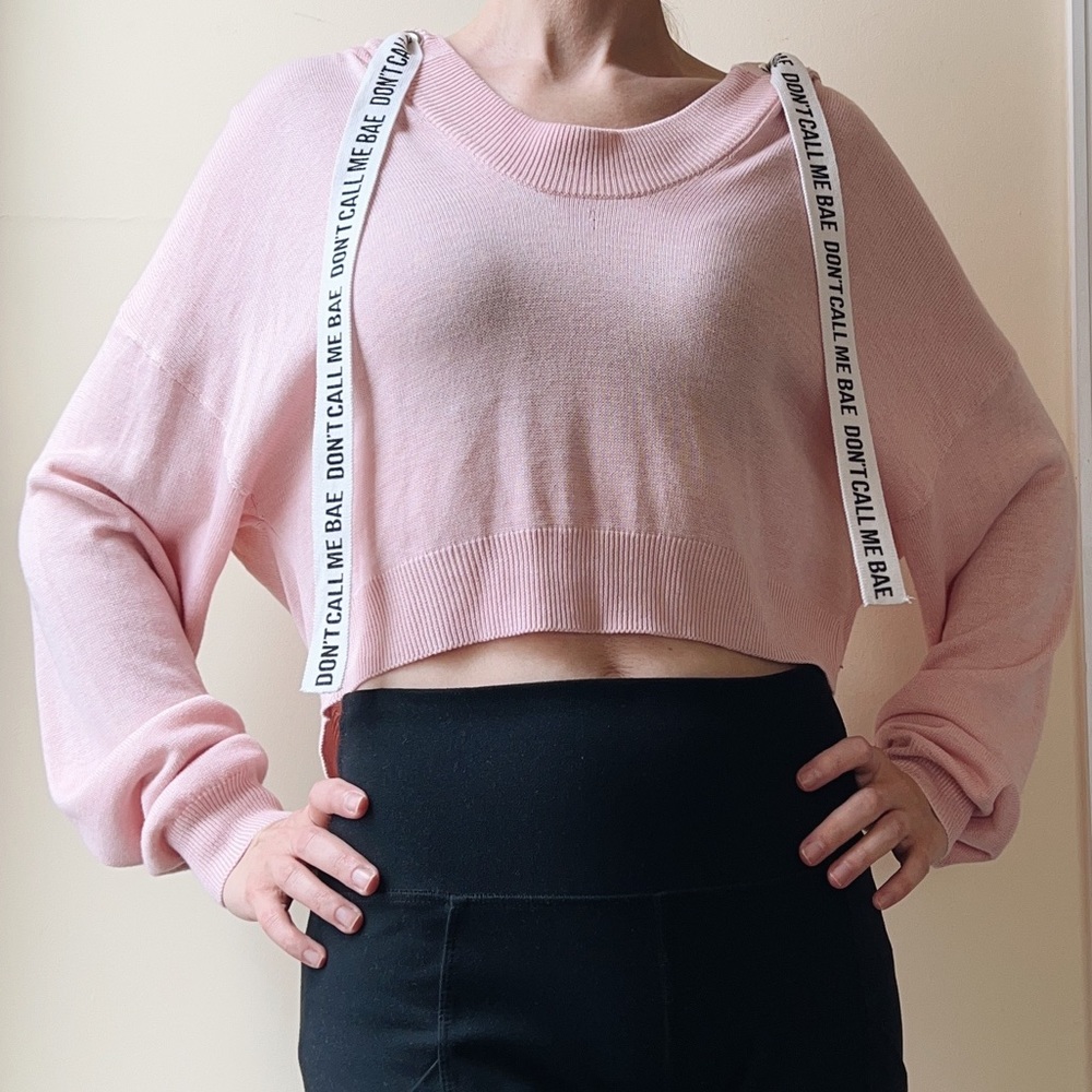 H&M Cropped Hoodie.
